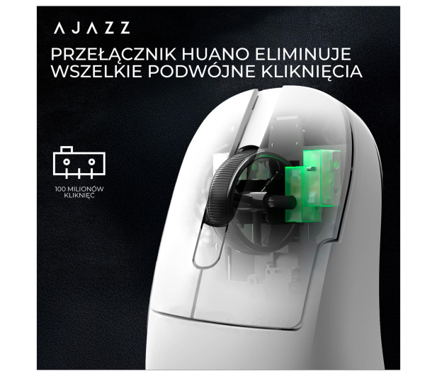 Ajazz AJ179PRO 3395-8K ze stacją dokującą biała - 1536387 - zdjęcie 11